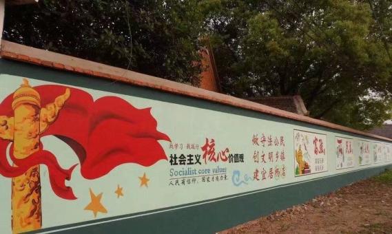 墨江墙体广告之彩绘