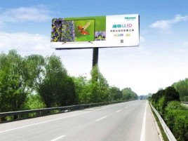墨江高速擎天柱广告牌的特点和优势