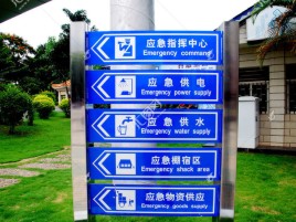 墨江标识导向系统设计需要掌握的四大元素