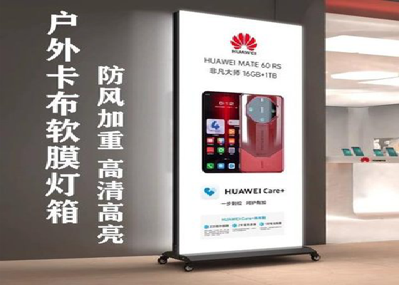 墨江户外防水灯箱的应用特点及适用范围。