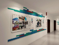 墨江企业文化墙用什么材料好？